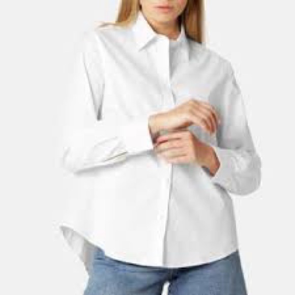 Saint James Tops - SAINT JAMES, the Jolene high low shirt